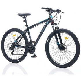 Resim Corelli Felix 2.0 Erkek Dağ Bisikleti 381h Md 26 Jant 24 Vites Siyah Mavi Turkuaz Çok Renkli 