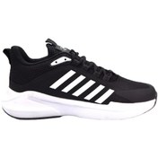 Resim M P 251-2333 Phlon Hafif Taban Bağcıklı Erkek Spor Ayakkabı Siyah Siyah 