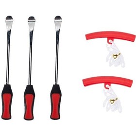 Resim Sones 5 İn 1 Araba Motosiklet Lastiği Tamir Aracı Kaşık Lastik 