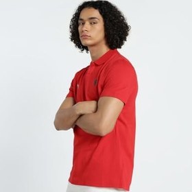 Resim PUMA Ferrari Style Polo Jacquard Polo Tişört Unisex Yetişkin 