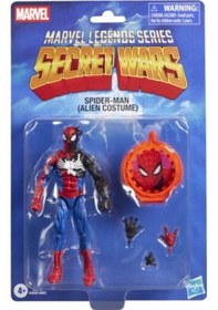 Resim Hasbro Marvel Legends Secret Wars Spider-man Alien Costume Aksiyon Figürü 