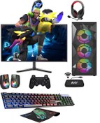 Resim Gaming Game CacheX Obelisk Amd Ryzen 5 5500 32GB 1tb SSD RX580 27" 240 Hz Oyuncu Masaüstü Bilgisayar 