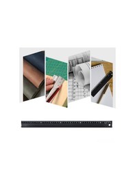 Resim Skycity Alüminyum L Tipi Kesme Cetveli 45cm - Sabit Kullanım, Kazanç Engelleme, Dıy Ve Ev Gereçleri İçin Ölçüm Aracı 