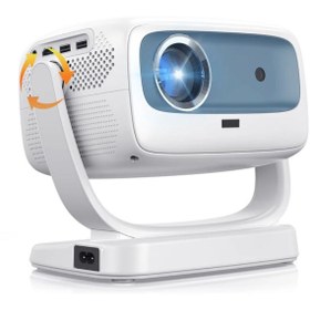 Resim newdaki 4K Destekli Otomatik Odaklan Dahili Hoparlör Projeksiyon Cihazı WİFİ 150 İnç Android11 UHD Projektör 