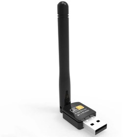 Resim Concord LV-UAC17 600 Mbps 5 dB Antenli USB 2.0 Mini Wi-Fi + Bluetooh Adaptör 