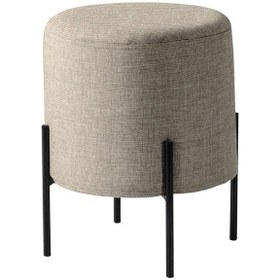 Resim Puqqa Norm P1-040 Metal Ayaklı Puf 