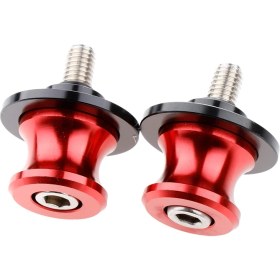 Resim Blesiya Standlar Swing Kolu Makaraları Kaydırıcı Standı Vidası - 2 Adet 8mm Kırmızı (Yurt Dışından) 