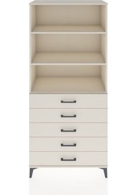 Resim Hyperion Dolap 3 Raflı 5 Çekmeceli 88x44x195 Aytaşı-aytaşı Aytaşı 