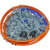 Resim 8x19,5 Kalın Takmatik Zincir 4x4 Mefatech 1700 