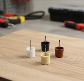 Resim Mv Çivili Raf Pimi Kahverengi 100'lü 