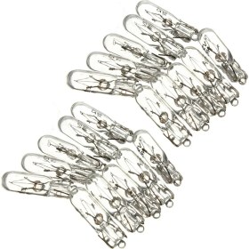 Resim Gemstone 20X T5 286 12V 2W Ampul Lambaları Halojen Ampul Araç Enstrümanı, Sarı (Yurt Dışından) 