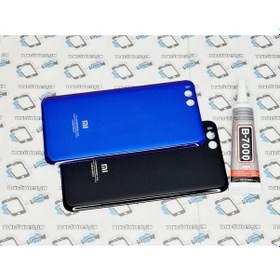 Resim Xiaomi Mi Note 3 Arka Kapak Batarya Pil Kapağı (Cam) B-7000 (214718406) 