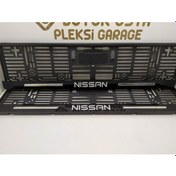 Resim Nissan Yazılı Pleksi Takmatik Plakalık 2'Li Set 548332014 