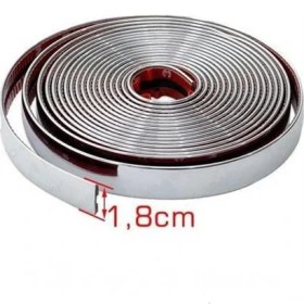 Resim Özdemir Aksesuar Krom Nikelaj Şerit 18 mm 5 Metre 