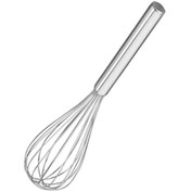 Resim 25 Cm Paslanmaz Çelik Ağır Hizmet Tipi 8 Telli Çırpıcı, Gümüş 
