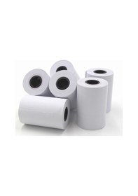 Resim 10 Adet 56 mm x 16 mt Yazar Kasa ve Pos Termal Kağıt Rulosu 