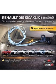 Resim OEM Renault Dış Sıcaklık Sensörü Clio 4 Symbol Lodgy Dokker Duster Logan MCV 277227085R 