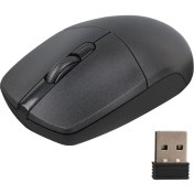 Resim Philips SPK7347B Kablosuz USB 1200DPI Sessiz Optik Mouse Siyah 