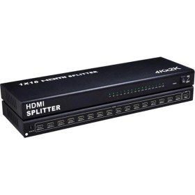 Resim Gplus 4K116 16 Port 4K Ultra Hd 2160P 3D HDMI Splitter Hdcp 1.4 16 Port Tv Görüntü Çoklayıcı 