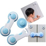 Resim Bebek Çocuk Emniyet Güvenlik Kilidi Geçmeli Kilit Seti 2'li 