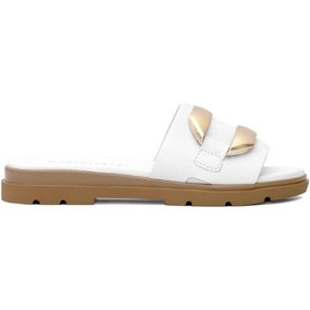 Resim Mammamia 1375lx Kadın Deri Terlik Siyah 