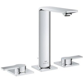 Resim Grohe Allure G20188001 3 Delikli Lavabo Bataryası Krom 