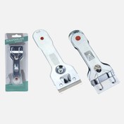 Resim Bauhaus Metal Cam Kazıyıcı Gri 14 cm 