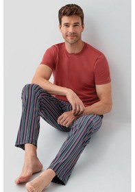 Resim Arnetta Erkek Kırmızı Pijama Takım Ar3680-s-v2 Kırmızı 