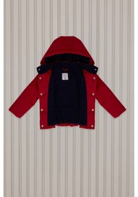 Resim U.s. Polo Assn Erkek Bebek Kırmızı Mont Usb2193-c-v2 Kırmızı 