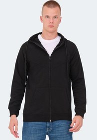 Resim KAZUE I Erkek Sweatshirt Siyah 