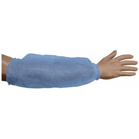 Resim Tek Kullanımlık Tela Beyaz Mavi Kolluk 1000 Adet 