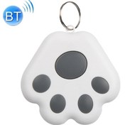 Resim 2 Adet Köpek Pençe Bluetooth Anti-Kayıp Cihaz Koyu Gri (Yurt Dışından) 