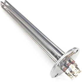 Resim SERN Yuvarlak Flanşlı 35cm 6KW CR304 Termosifon Isıtıcı Rezistansı 230-400V 