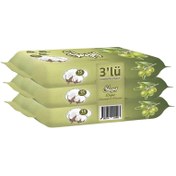 Resim Sleepy Zeytinyağlı Islak Mendil 3x15 Adet 