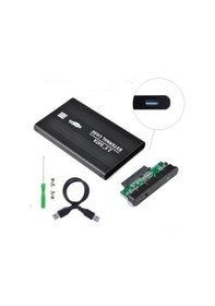 Resim 2.5" Usb 3.0 Harici Ssd Harddisk Taşınabilir Hdd Kutusu Sata Siyah 
