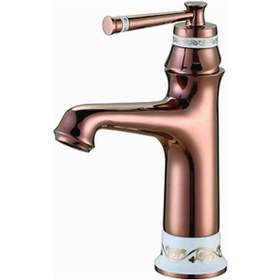 Resim Newarc 961525 Pera Lavabo Bataryası Parlak Bakır 