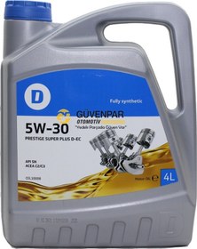 Resim Delphi Marka Motor Yağı Partikülsüz 5w30 Prestige Super Plus D-el Tam Sentetik 4/litre 