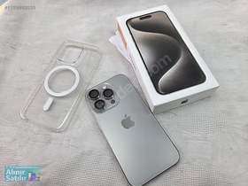 Resim Apple iPhone 15 Pro İkinci El TR | 128 GB | Natürel Titanyum 