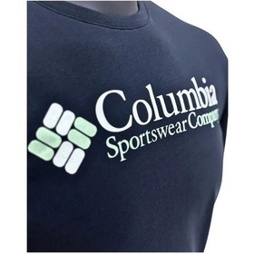 Resim Columbia Csc Retro Logo 2 Ss Tee Erkek Kısa Kollu Tişört Cs0435 Lacivert 