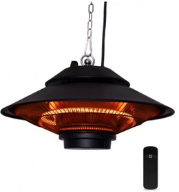 Resim Flow Ip44 1500w Sarkıt Isıtıcı Dış Ve İç Mekan Uzaktan Kumandalı 