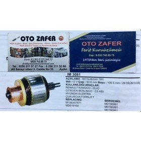 Resim Im3081 Mars Kollektoru 12V 9 Dıs Renault Clıo - Kangoo 1.5 Dcı 