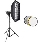 Resim Godox SL60II D 60W Beyaz LED Video Işığı Tekli Kit 