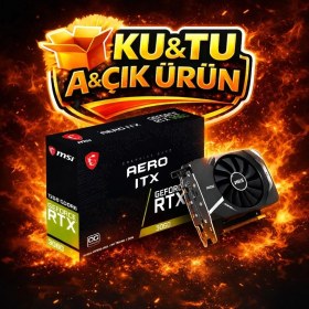 Resim MSI Msı Geforce Rtx 3060 Aero Itx 12GB Oc Gddr6 192-BIT DX12 Pcıe 4.0 X16 (3xdp 1xhdmı) Mini Itx Ekran Kartı 