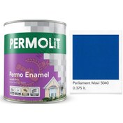 Resim Permolit Enamel Sentetik Yağlı Boya Parliament Mavi 0.375 Lt. 350 ML 