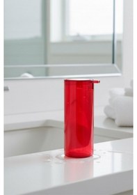 Resim Kırmızı Akrilik Sıvı Sabunluk 250 Ml 