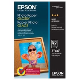 Resim Epson 10x15 200Gram 50li Fotoğraf Kağıdı S042547 