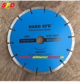 Resim Anadoluhirdavat Sfd 180Mm Mermer Kesici Beton Duvar Kesici Bims Elmas Testere 