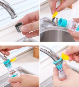 Resim 3b Trend 360 Derece Dönebilen Su Tasarruflu Oynar Başlıklı Pervaneli Taşlı Musluk Başlığı 1 Adet 