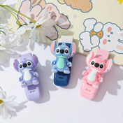 Resim Stitch Kalem Silgisi - Sevimli Karikatür Tasarımı, Dayanıklı ve Temizlemesi Kolay, Yüksek Kaliteli Malzeme, Öğrenciler İçin Mükemmel, Okul İçin Kalem Silgisi 