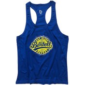 Resim Bluu Barbell Fitness Gym Tank Top Sporcu Atleti Saks Mavi (528419629) 